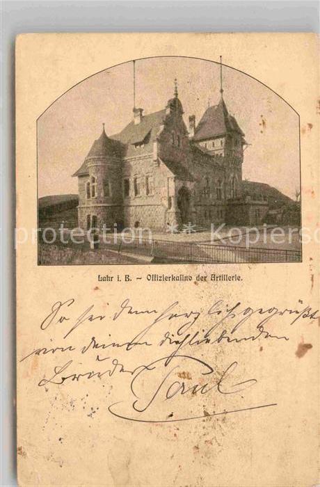 Lahr Schwarzwald Offizierskasino der Artillerie