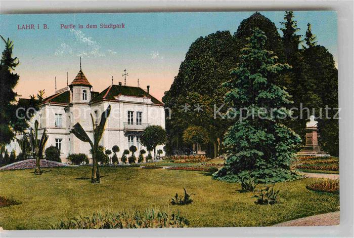 Lahr Schwarzwald Partie im Stadtpark