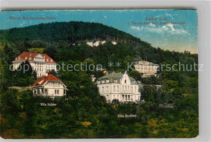 Lahr Schwarzwald Reichswaisenhaeuser Villa Holzer Villa Nestler