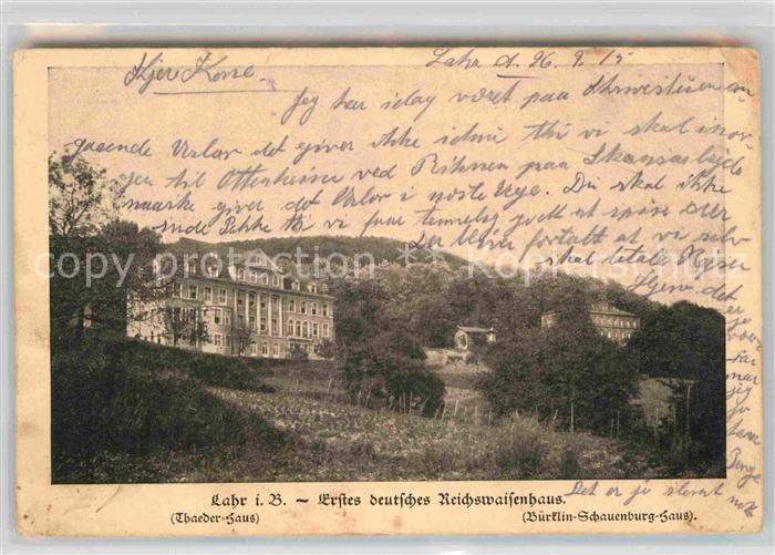 Lahr Schwarzwald Reichswaisenhaus