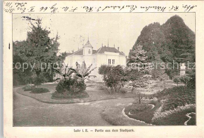 Lahr Schwarzwald Partie im Stadtpark