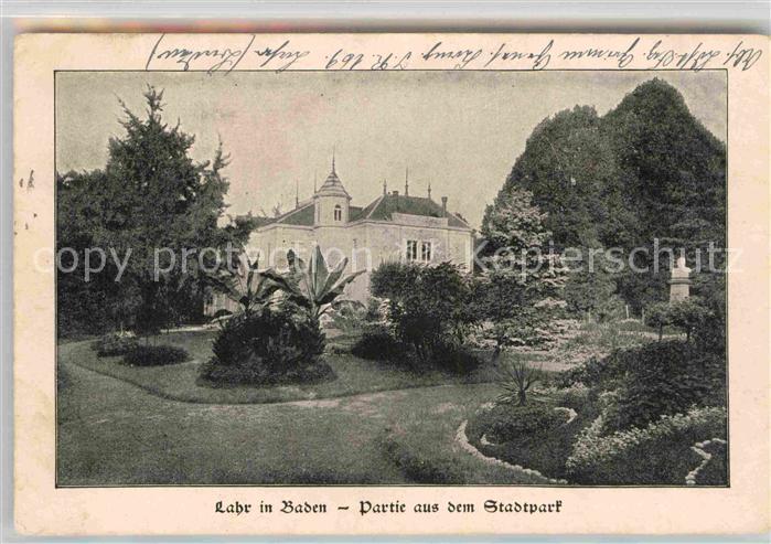 Lahr Schwarzwald Partie im Stadtpark