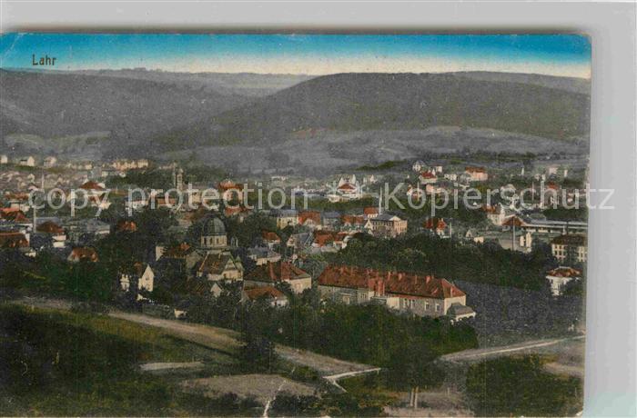 Lahr Schwarzwald Stadtblick