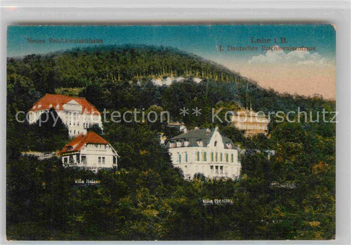 Lahr Schwarzwald Reichswaisenhaeuser Villa Holzer Villa Nestler