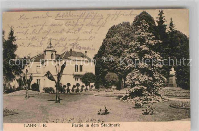 Lahr Schwarzwald Partie im Stadtpark
