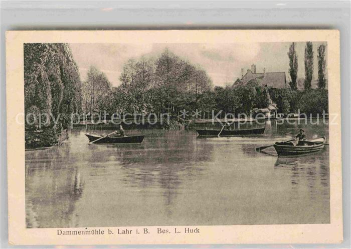 Lahr Schwarzwald Dammenmuehle Bootspartie