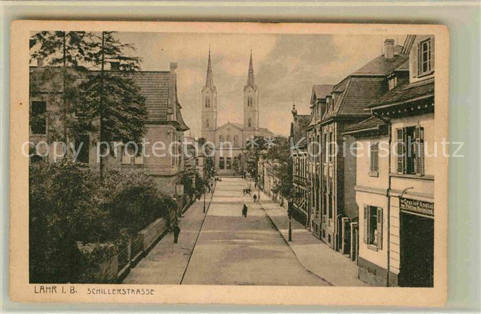 Lahr Schwarzwald Schillerstrasse Kirche