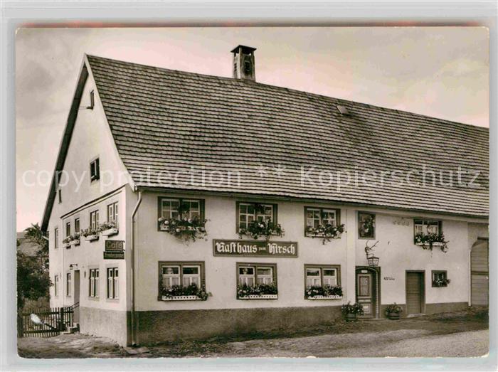 Moenchweiler Gasthaus Cafe zum Hirsch