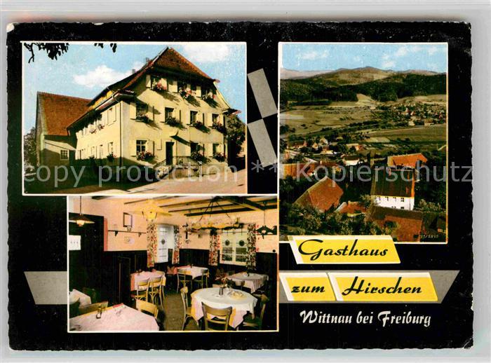 Wittnau Breisgau Gasthaus zum Hirschen Gaststube Panorama