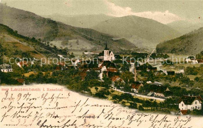 Lautenbach Renchtal Ortsansicht