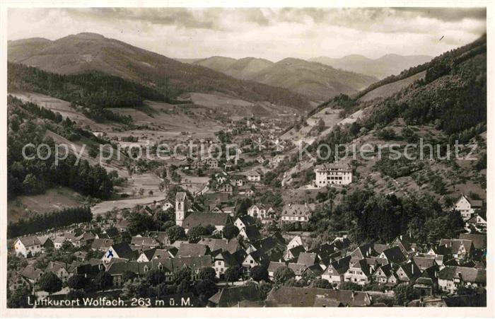 Wolfach Fliegeraufnahme