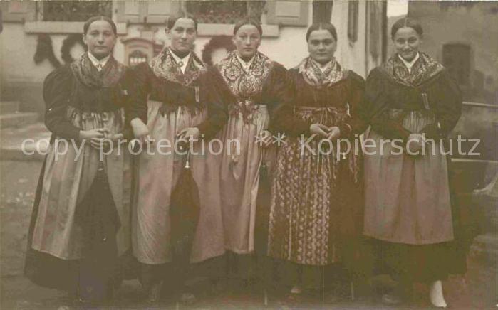 Wolfach Einheimische in Festtracht