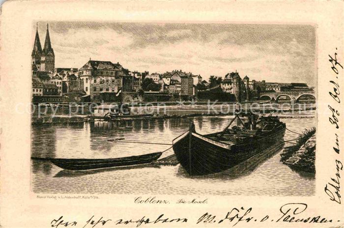Coblenz Koblenz Moselpartie