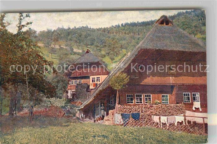 Kirnbachtal Schwarzwaldhaeuser