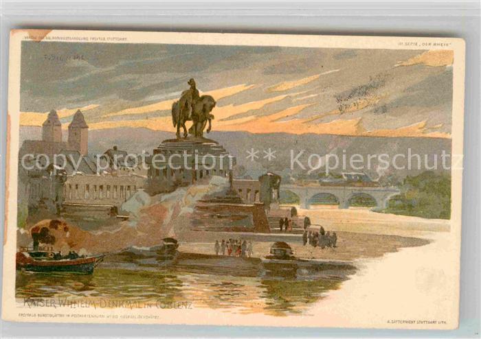 Coblenz Koblenz Kaiser Wilhelm Denkmal