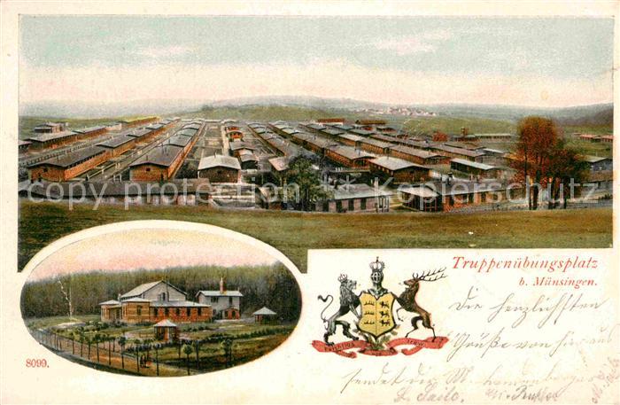 Muensingen Truppenuebungsplatz Barackenlager