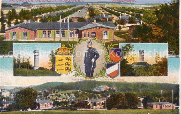 Muensingen Truppenuebungsplatz Barackenlager Tuerme