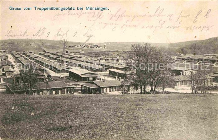 Muensingen Truppenuebungsplatz Barackenlager