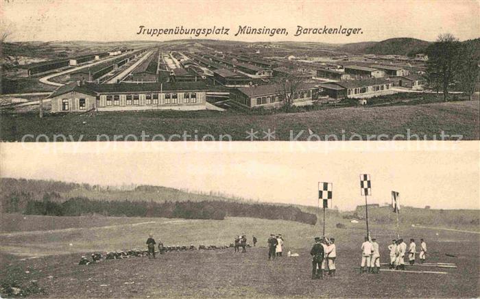 Muensingen Truppenuebungsplatz Barackenlager
