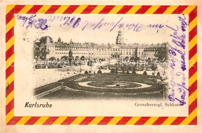 Karlsruhe Baden Grossherzogl Schloss