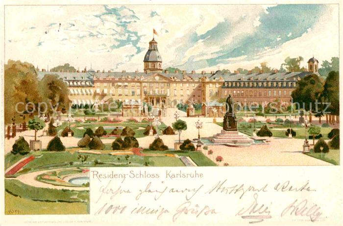 Karlsruhe Baden Residenzschloss