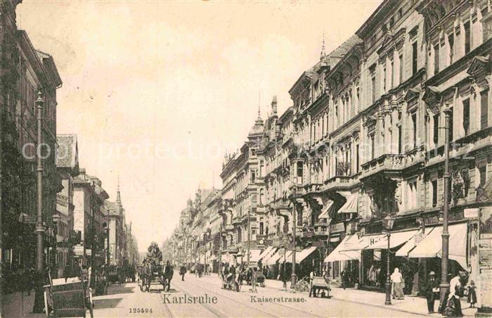 Karlsruhe Baden Kaiserstrasse
