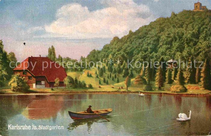 Karlsruhe Baden Partie im Stadtgarten