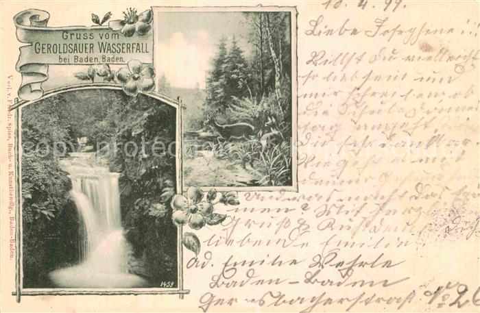 BADEN-BADEN BW Geroldsauer Wasserfall