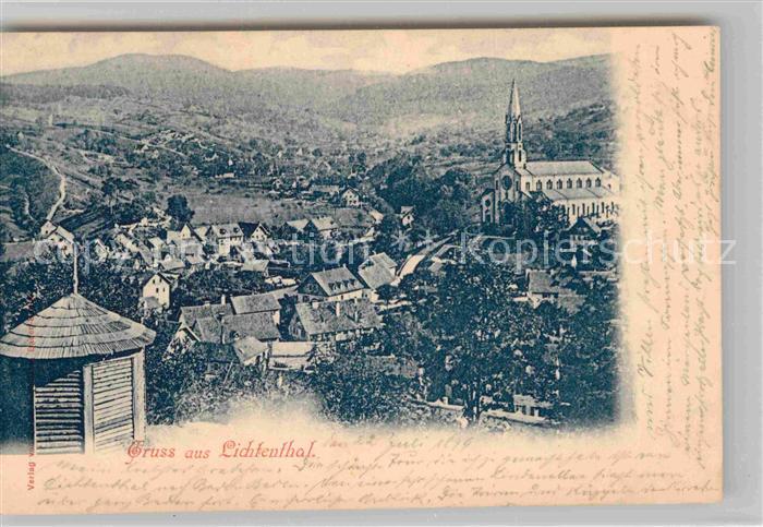 Lichtental Panorama Kirche