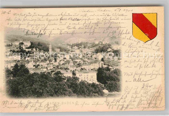 BADEN-BADEN BW Stadtblick