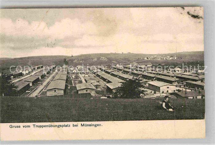 Muensingen Truppenuebungsplatz Baracken