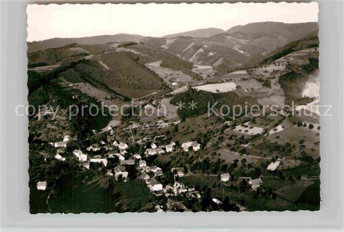 Zell Harmersbach Fliegeraufnahme