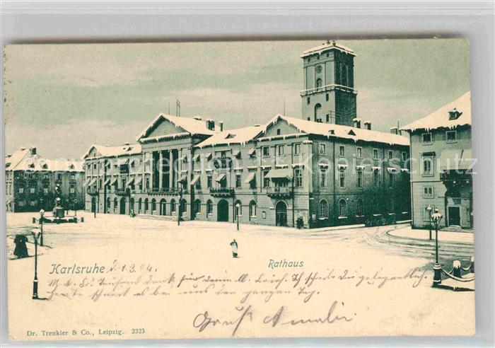 Karlsruhe Baden Rathaus