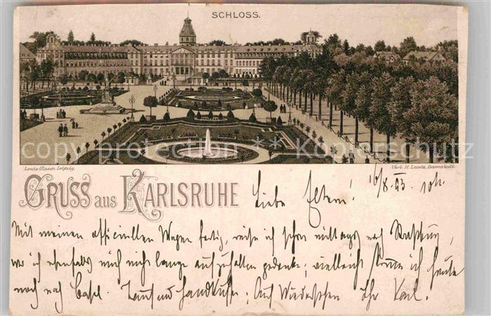 Karlsruhe Baden Schloss