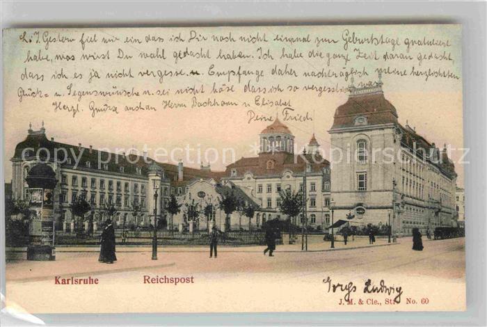 Karlsruhe Baden Reichspost