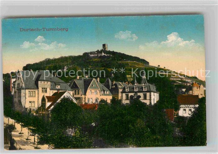 Durlach mit Turmberg