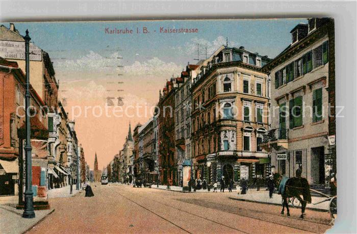 Karlsruhe Baden Kaiserstrasse