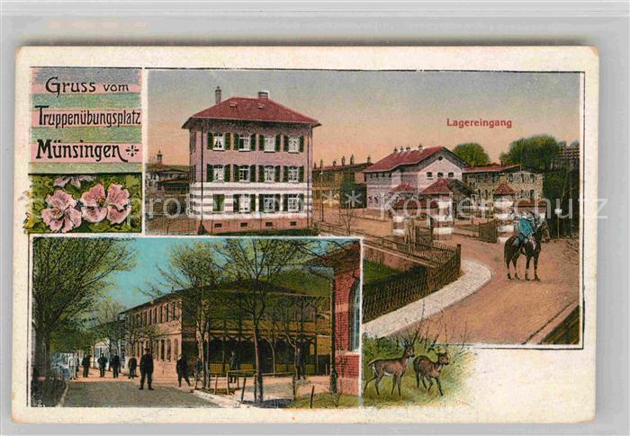 Muensingen Truppenuebungsplatz Lagereingang