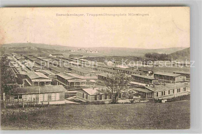 Muensingen Truppenuebungsplatz Barackenlager