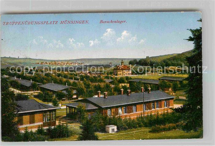 Muensingen Truppenuebungsplatz Barackenlager