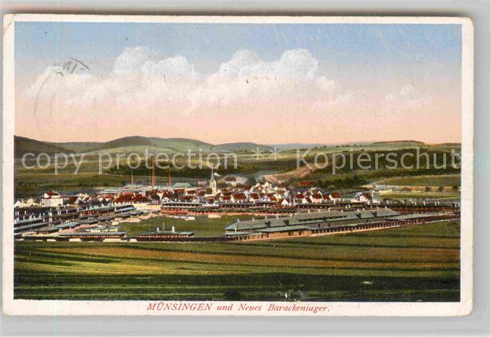 Muensingen Truppenuebungsplatz Barackenlager