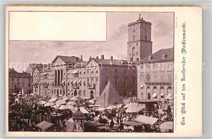 Karlsruhe Baden Wochenmarkt