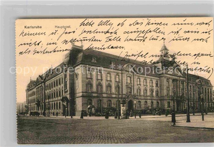Karlsruhe Baden Hauptpost