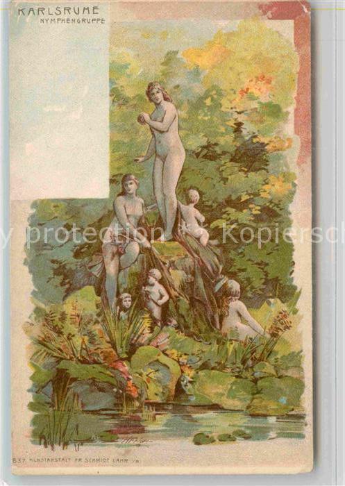 Karlsruhe Baden Nymphengruppe