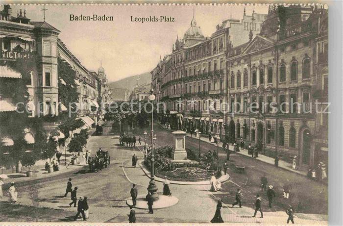 BADEN-BADEN BW Leopolds Platz