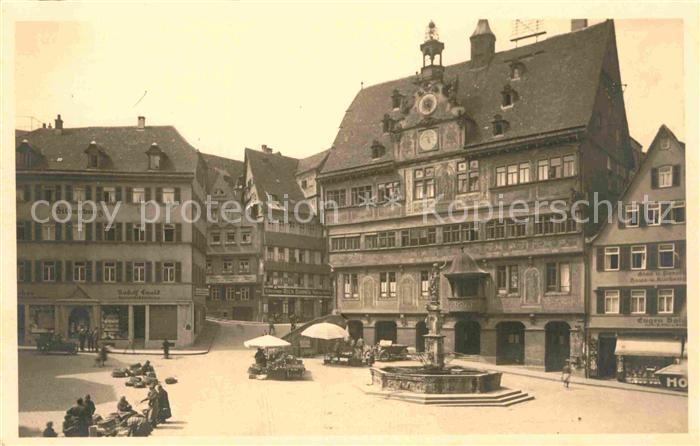 TueBINGEN BW Marktplatz