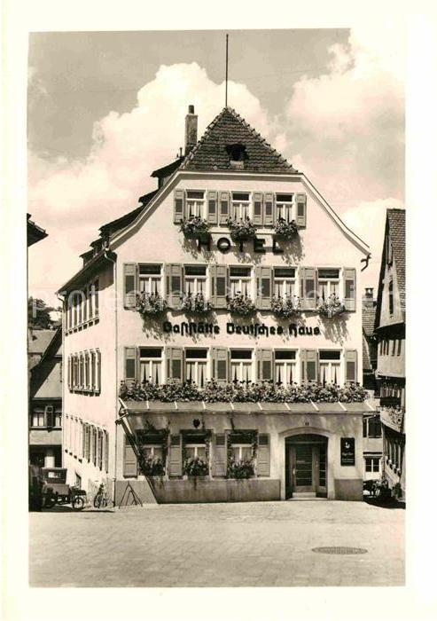 TueBINGEN BW Hotel Deutsches Haus