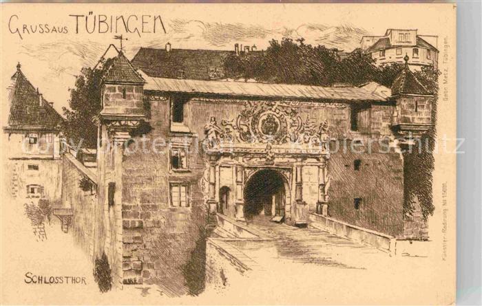 TueBINGEN BW Schlosstor