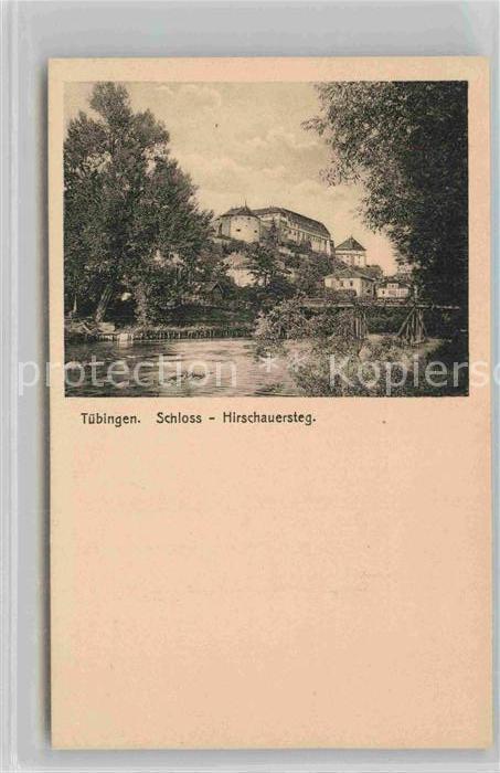 TueBINGEN BW Schloss Hirschauersteg