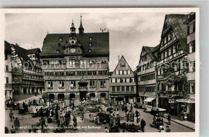 TueBINGEN BW Marktplatz Rathaus